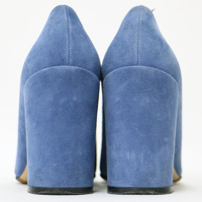 スウェード チャンキーヒール パンプス / AREZZO85 ハイヒール