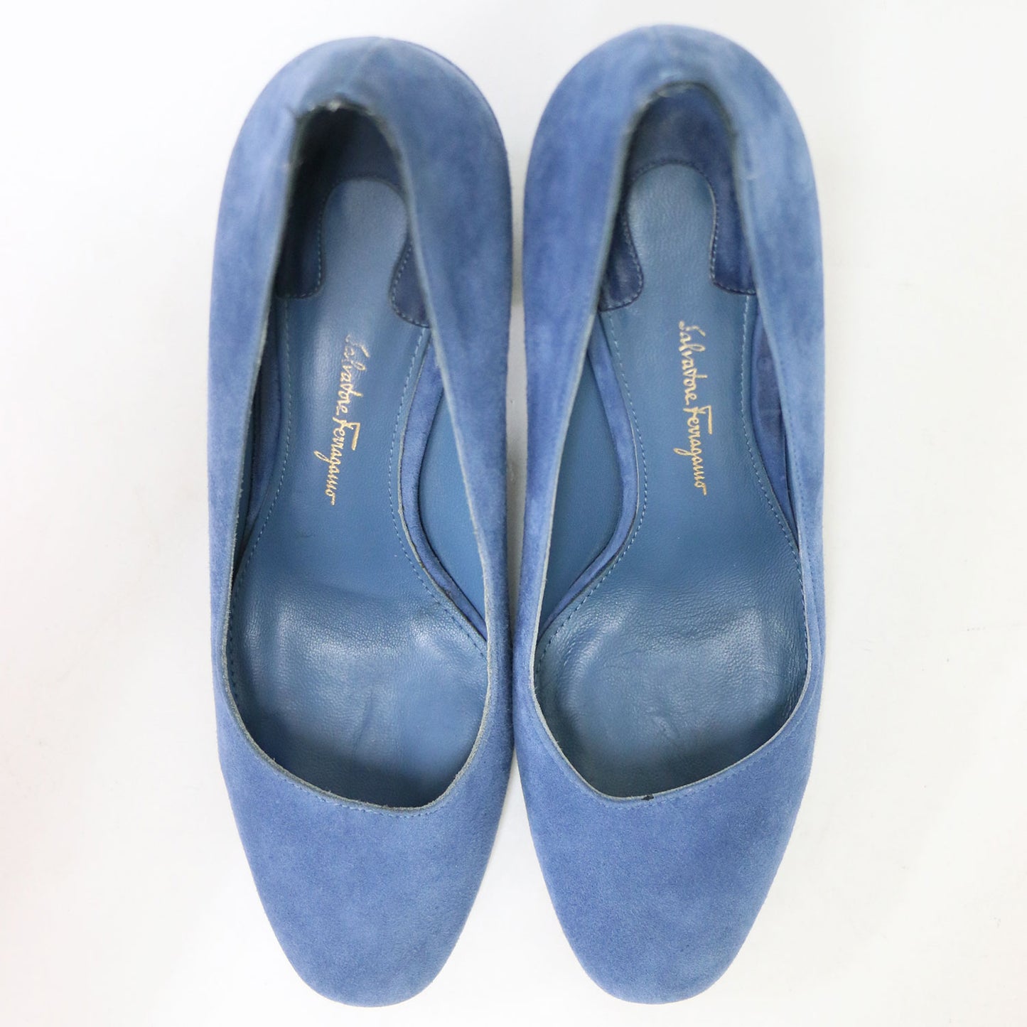 スウェード チャンキーヒール パンプス / AREZZO85 ハイヒール
