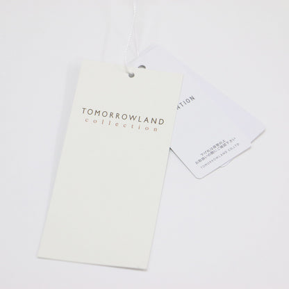 24秋冬 リーフコードレース ハーフスリーブ ブラウス / 半袖 スタンドカラー ボックスシルエット