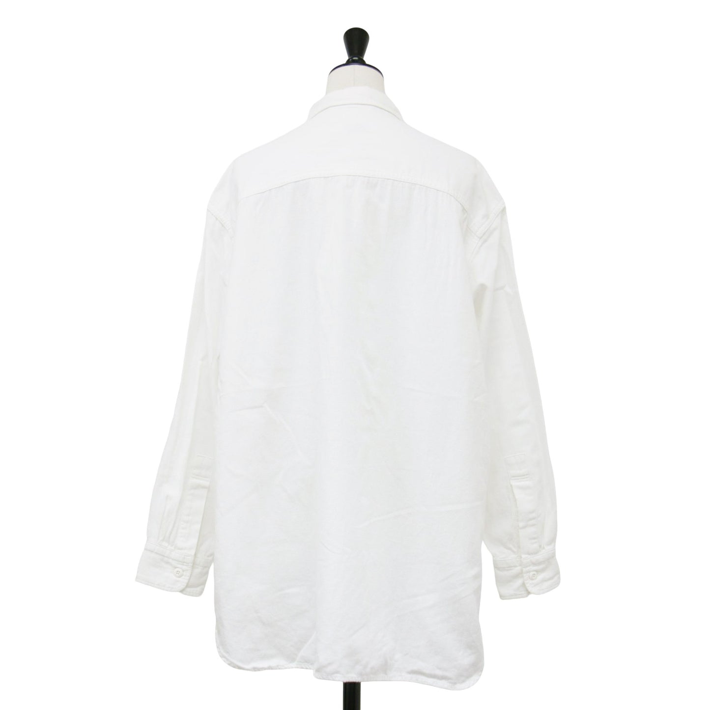 21春夏 ドビーシャツ / Dobby ブラウス 長袖 ポケット コットン