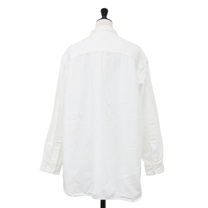 21春夏 ドビーシャツ / Dobby ブラウス 長袖 ポケット コットン