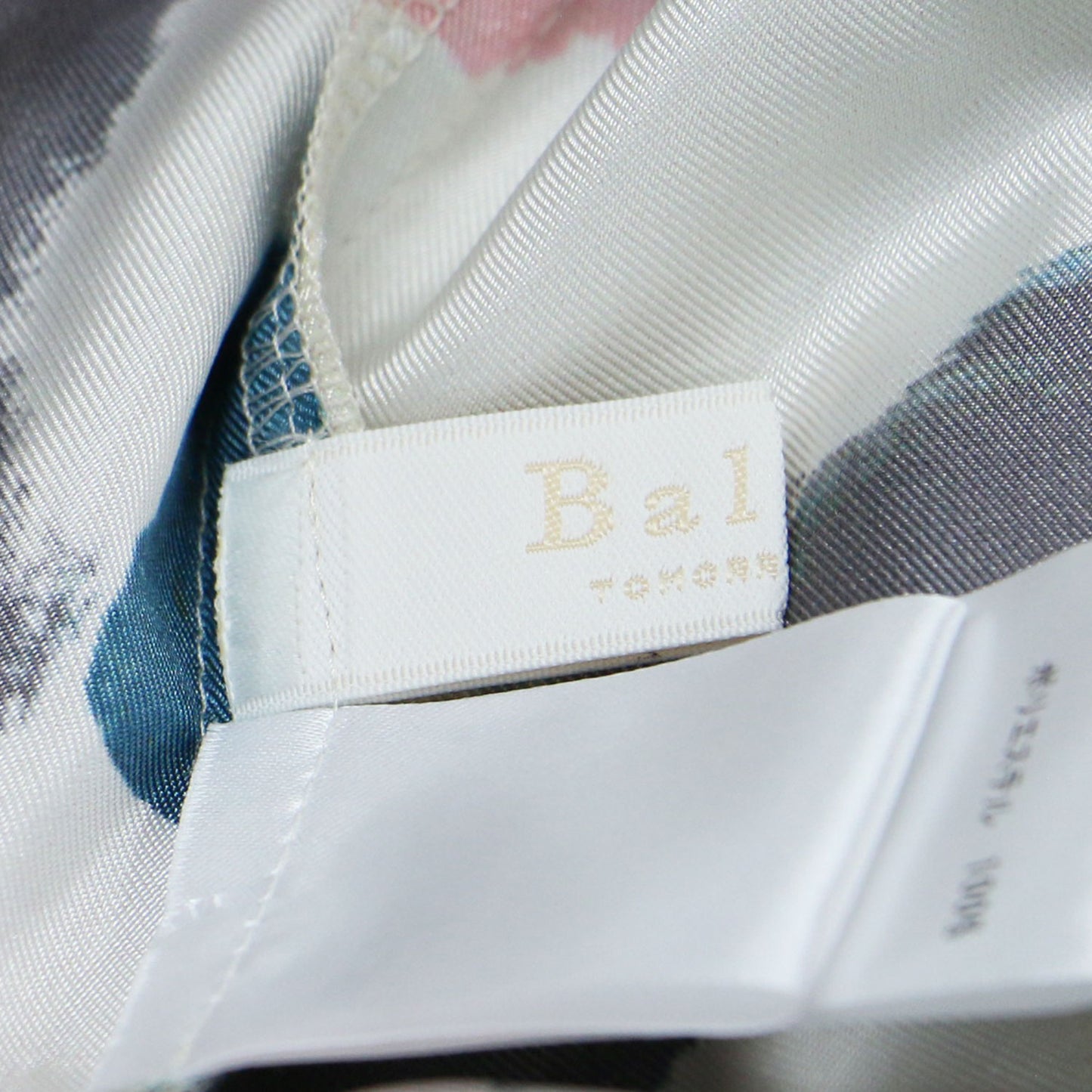 パッチペインティング プリント イージー ストレート パンツ / ワイドパンツ ドローストリング ウエストゴム