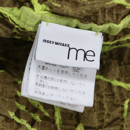 総柄 ノースリーブ ブラウス / プルオーバー フレンチスリーブ 半袖 ワイド シワ加工 コットン