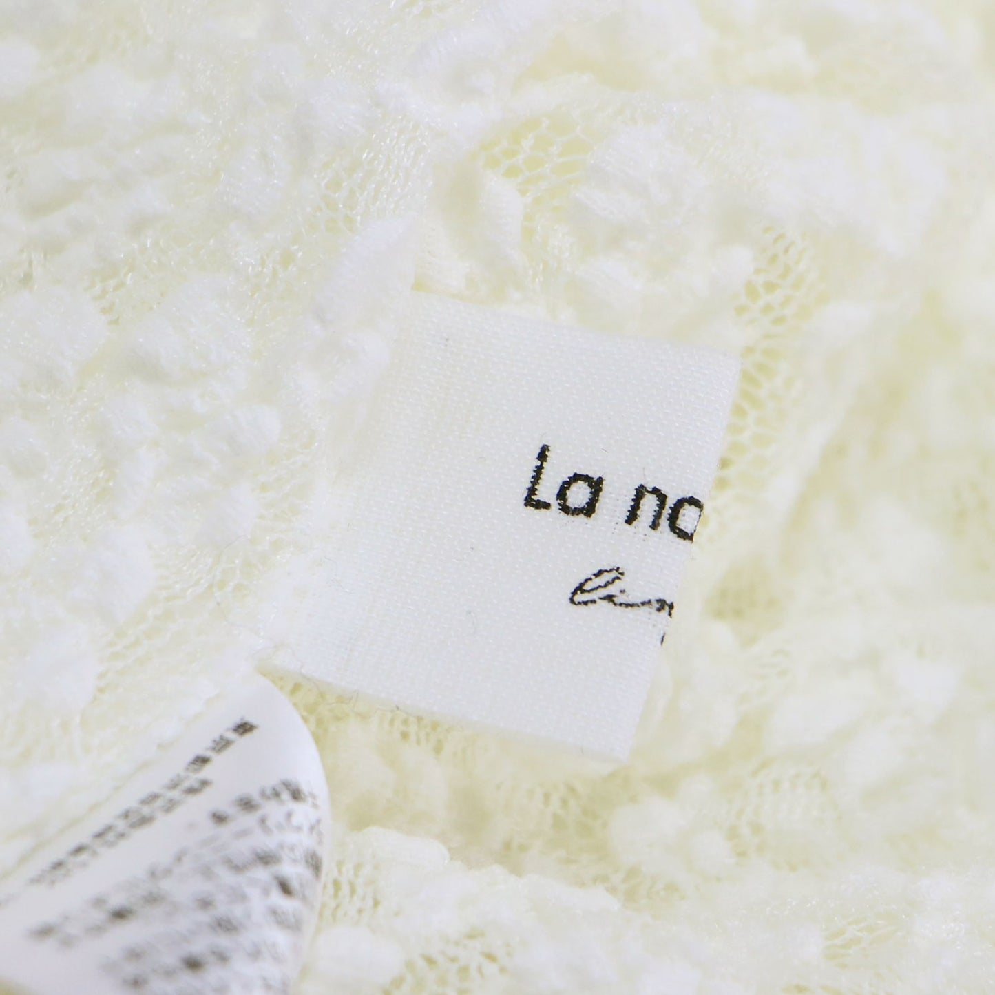 レース カットソー / Tシャツ クルーネック 長袖 ロングスリーブ シアー ストレッチ