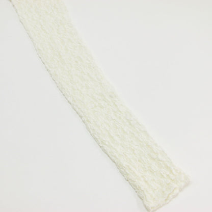 レース カットソー / Tシャツ クルーネック 長袖 ロングスリーブ シアー ストレッチ