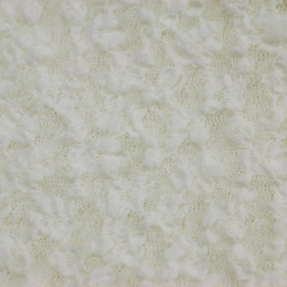 レース カットソー / Tシャツ クルーネック 長袖 ロングスリーブ シアー ストレッチ