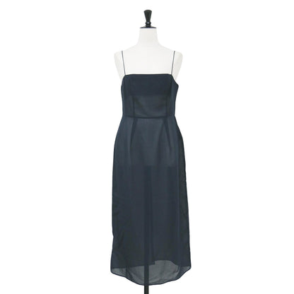 24春夏 シアー キャミソール ドレス / Sheer Camisole Dress マキシワンピース ロング丈