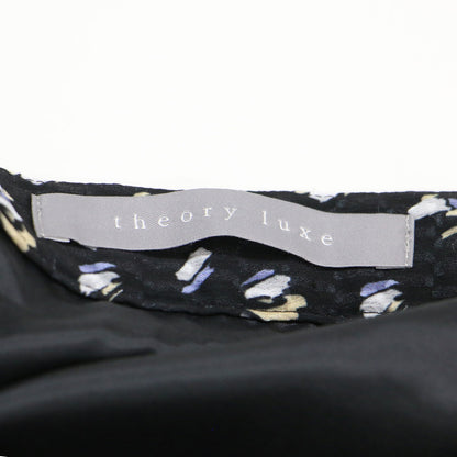 フラワーモチーフ ロングスカート / ミディ丈 ジャガード プリント アシンメトリー ヘム シフォン サイドジップ