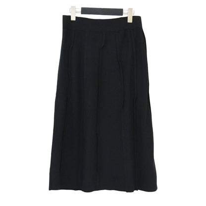 ニット フレア スカート / ミディ丈 Aライン ウエストゴム ウォッシャブル