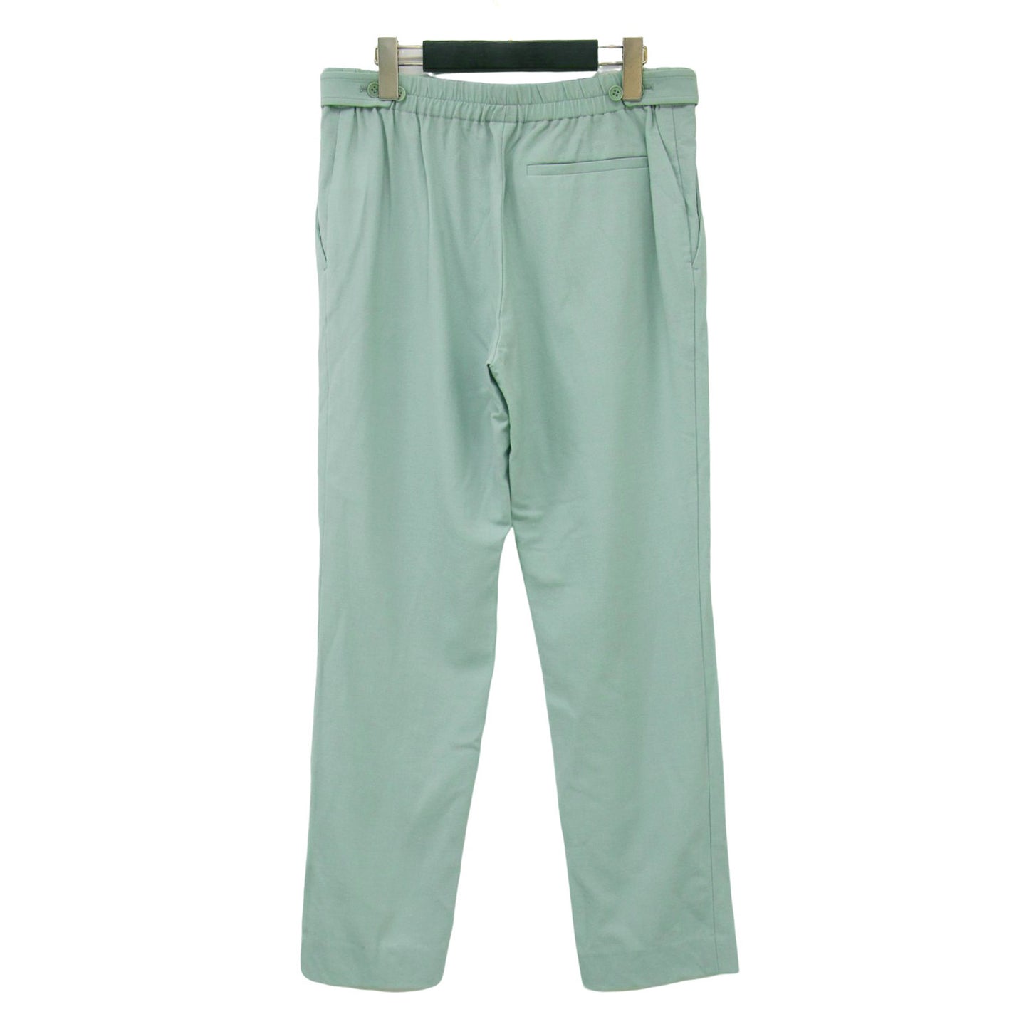 クロップド テーパード パンツ / W SP Saxony Padra GZ ウエストゴム ストレッチ ウール ウォッシャブル