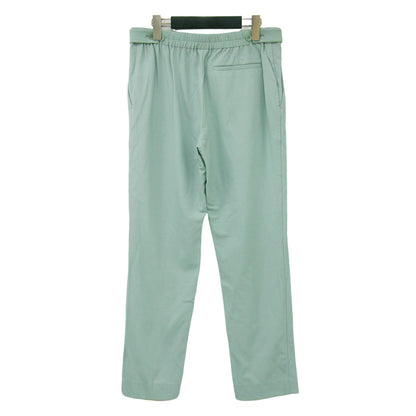クロップド テーパード パンツ / W SP Saxony Padra GZ ウエストゴム ストレッチ ウール ウォッシャブル