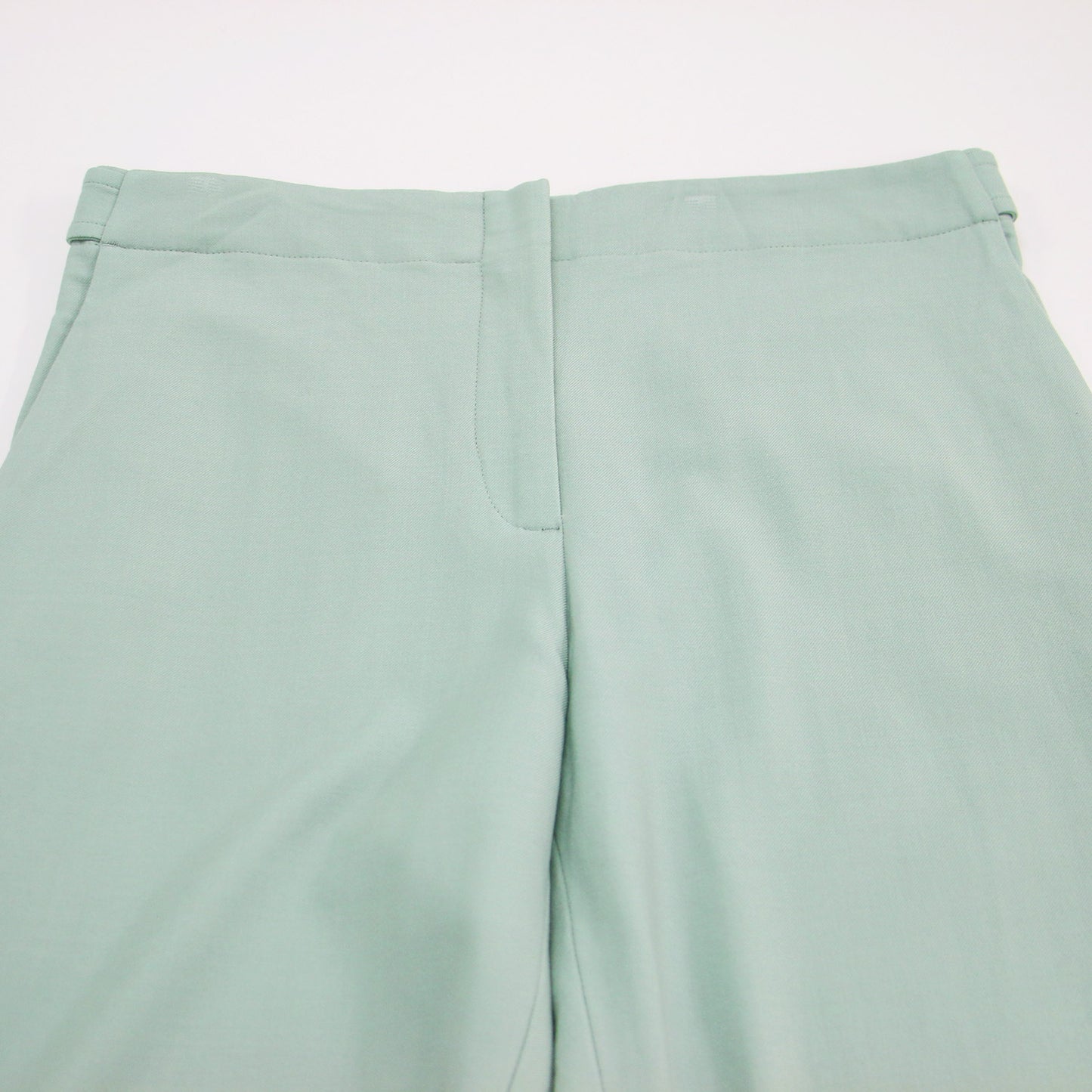 クロップド テーパード パンツ / W SP Saxony Padra GZ ウエストゴム ストレッチ ウール ウォッシャブル