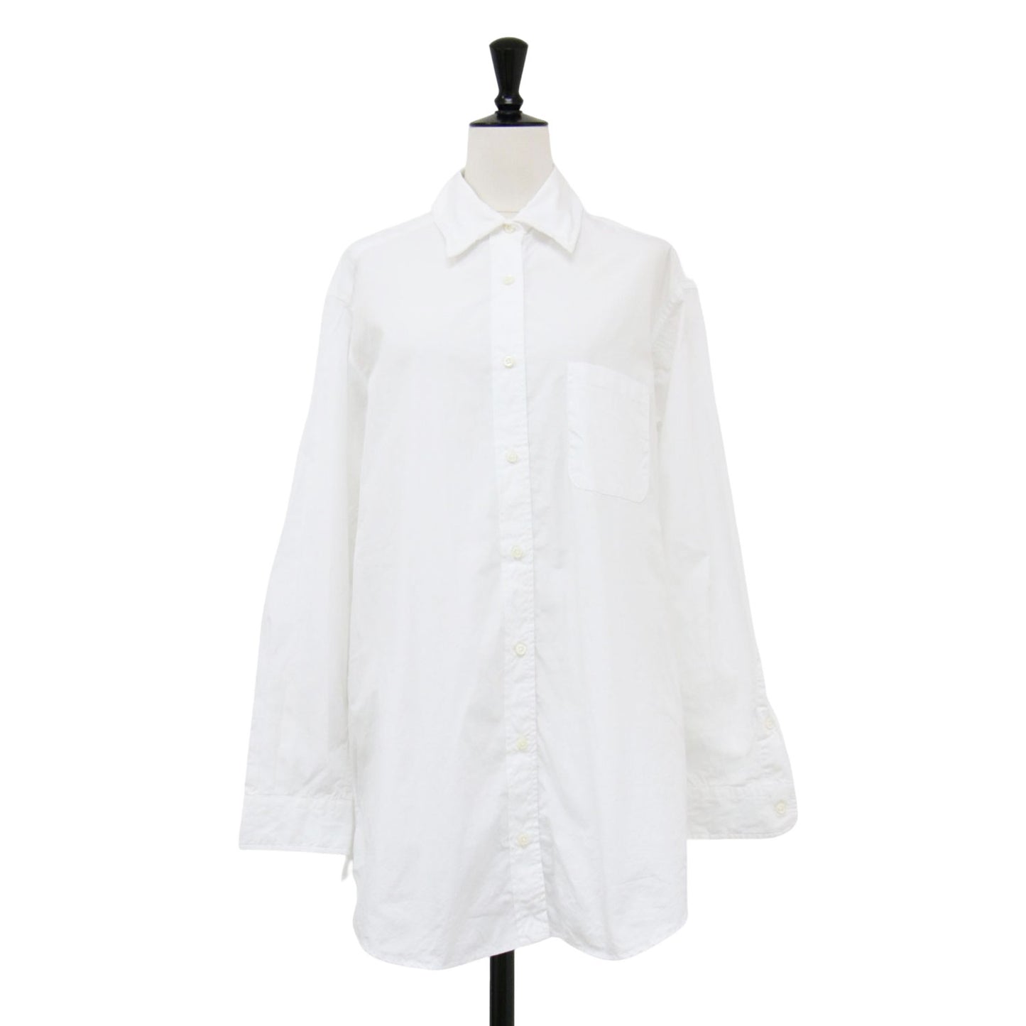 ロング レギュラー シャツ / 長袖 コットン