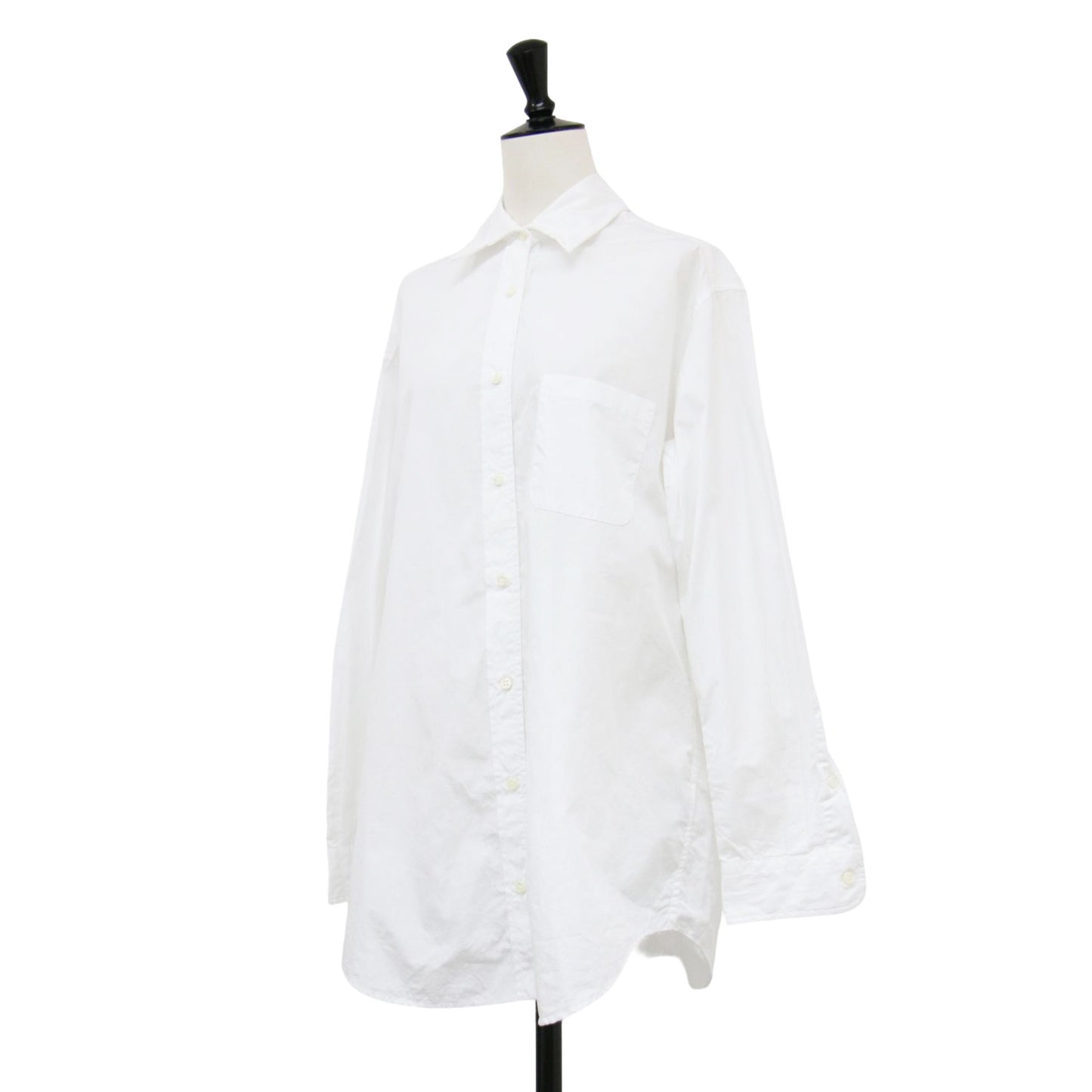 ロング レギュラー シャツ / 長袖 コットン