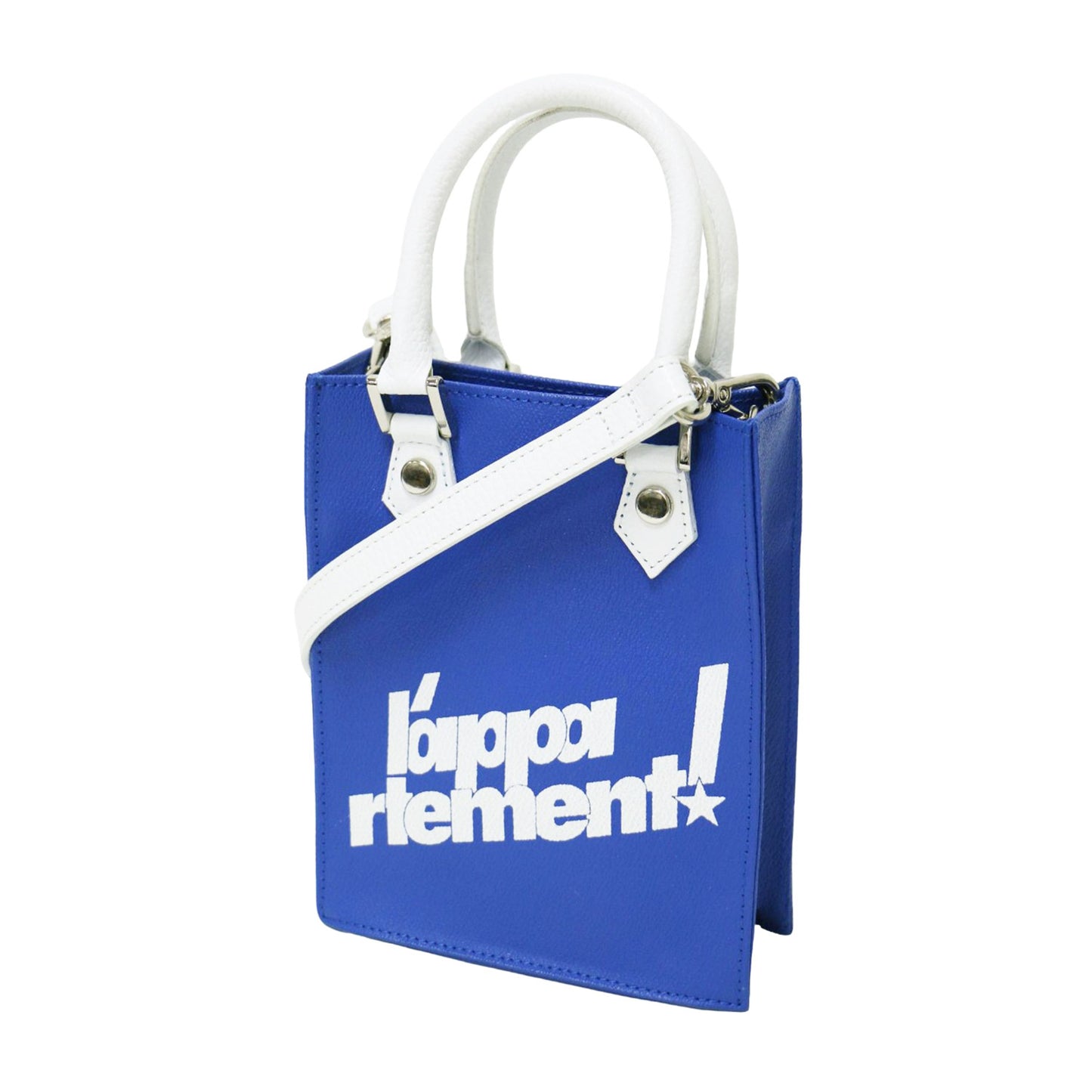 プリント ミニ トートバッグ / Print Mini Tote Bag ロゴ 2WAY