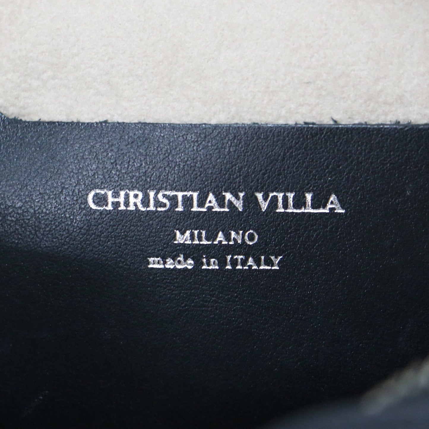 スクエア ミニ ボストンバッグ / ハンドバッグ 2WAY スムースレザー