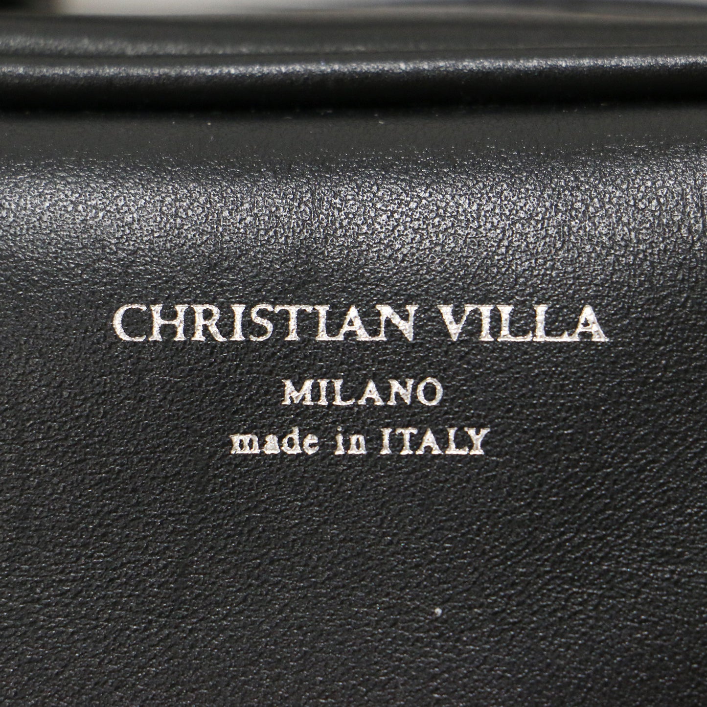 スクエア ミニ ボストンバッグ / ハンドバッグ 2WAY スムースレザー