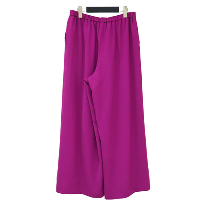 タック ワイド プルオン パンツ / ウエストゴム ストレッチ