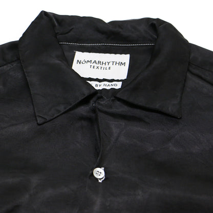 25春夏 × ジャーナルスタンダード 別注 シャツ ソメ / 長袖 サテン 染め