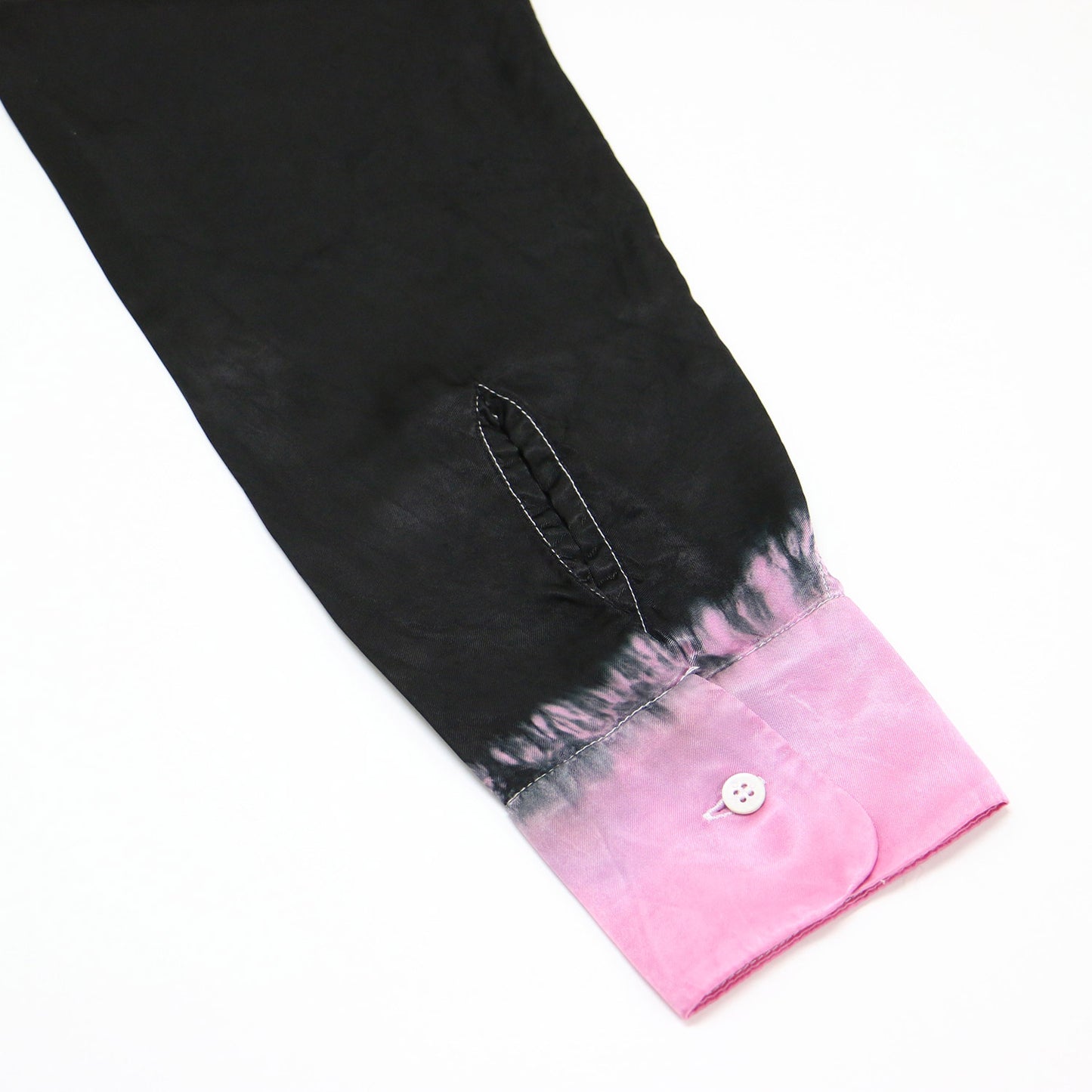 25春夏 × ジャーナルスタンダード 別注 シャツ ソメ / 長袖 サテン 染め