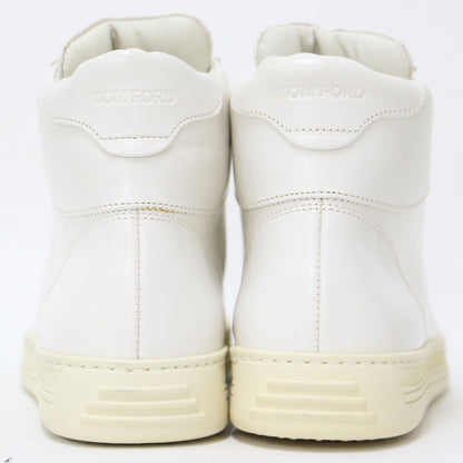 レザー ハイカット スニーカー / レースアップ ロゴ