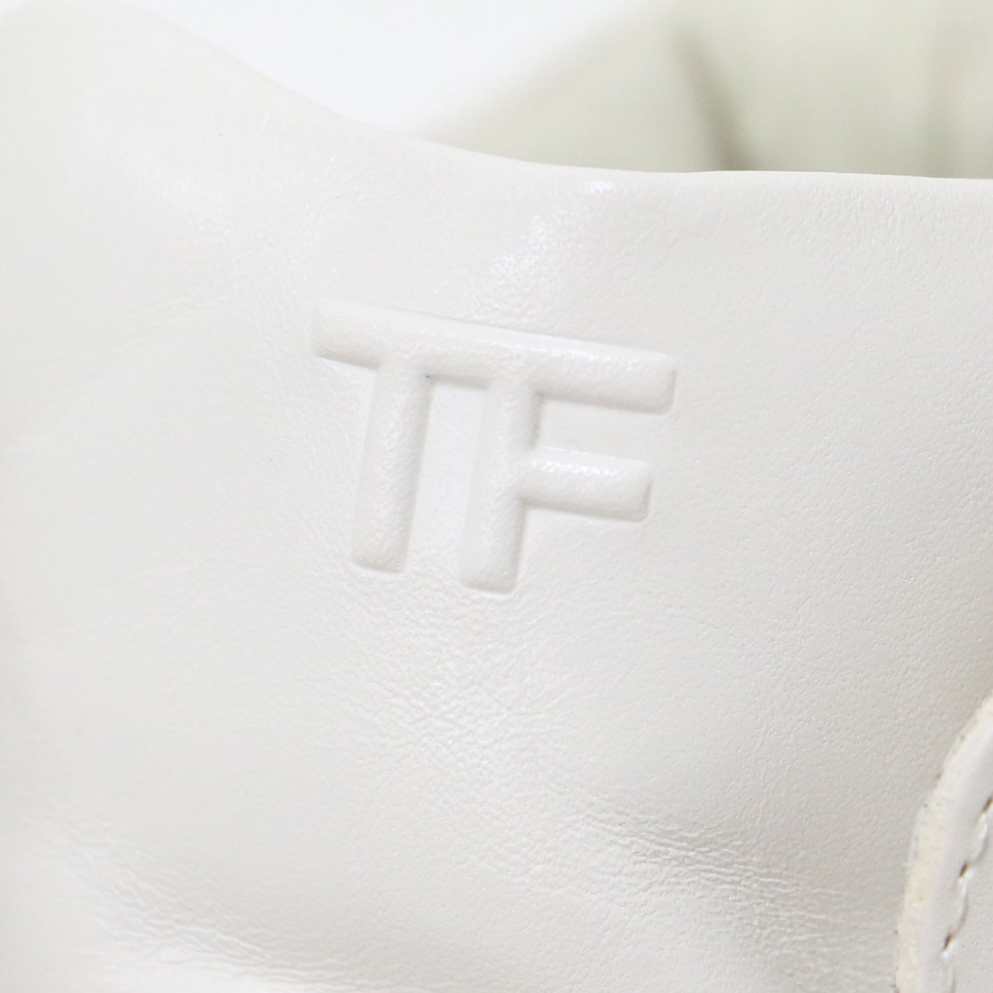 レザー ハイカット スニーカー / レースアップ ロゴ