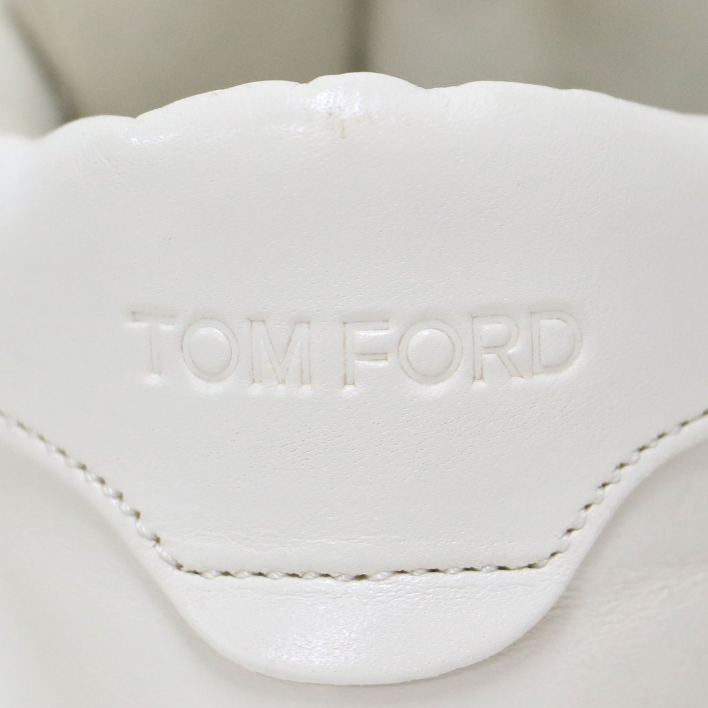 レザー ハイカット スニーカー / レースアップ ロゴ