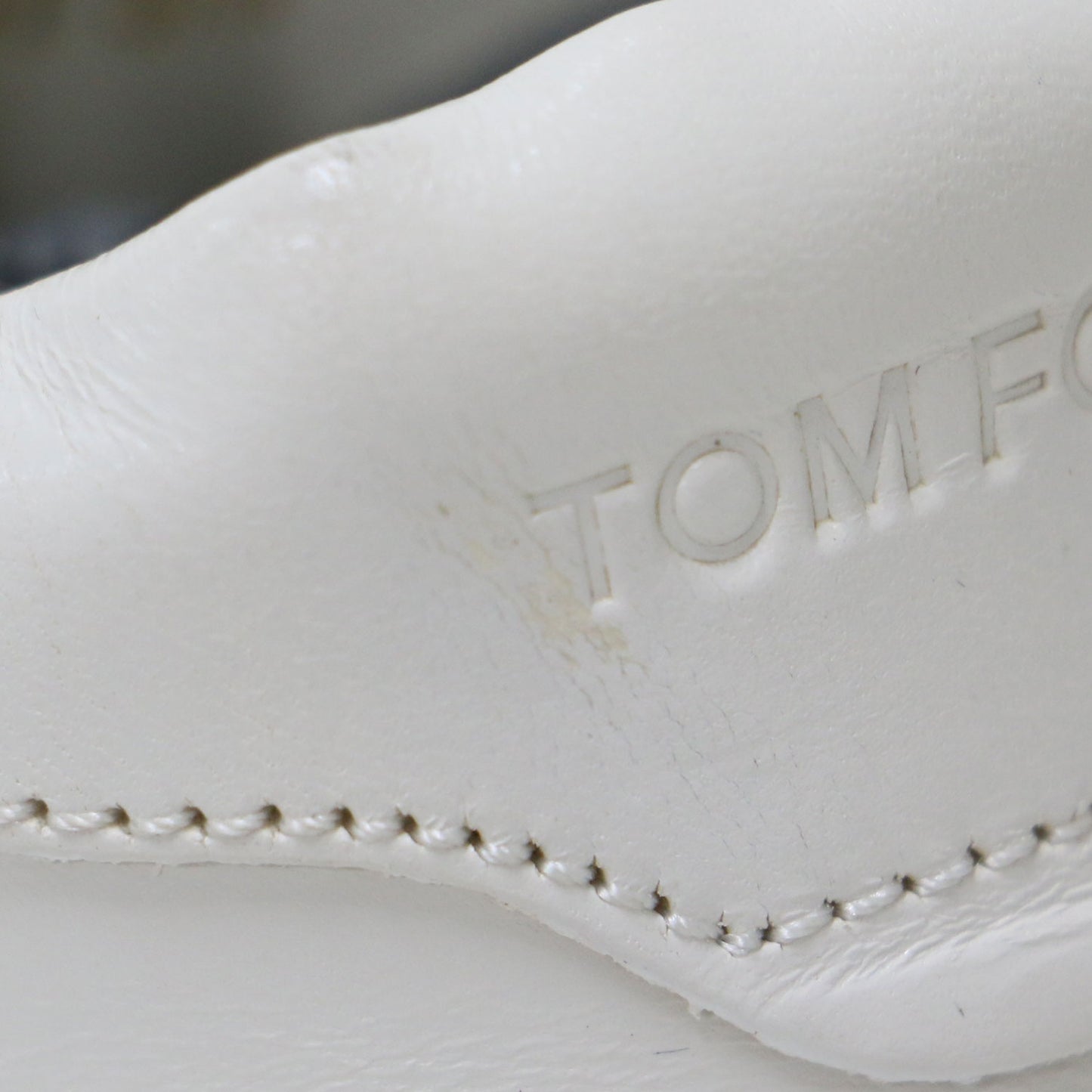 レザー ハイカット スニーカー / レースアップ ロゴ