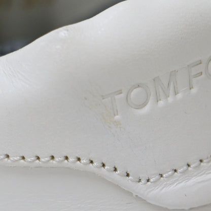 レザー ハイカット スニーカー / レースアップ ロゴ