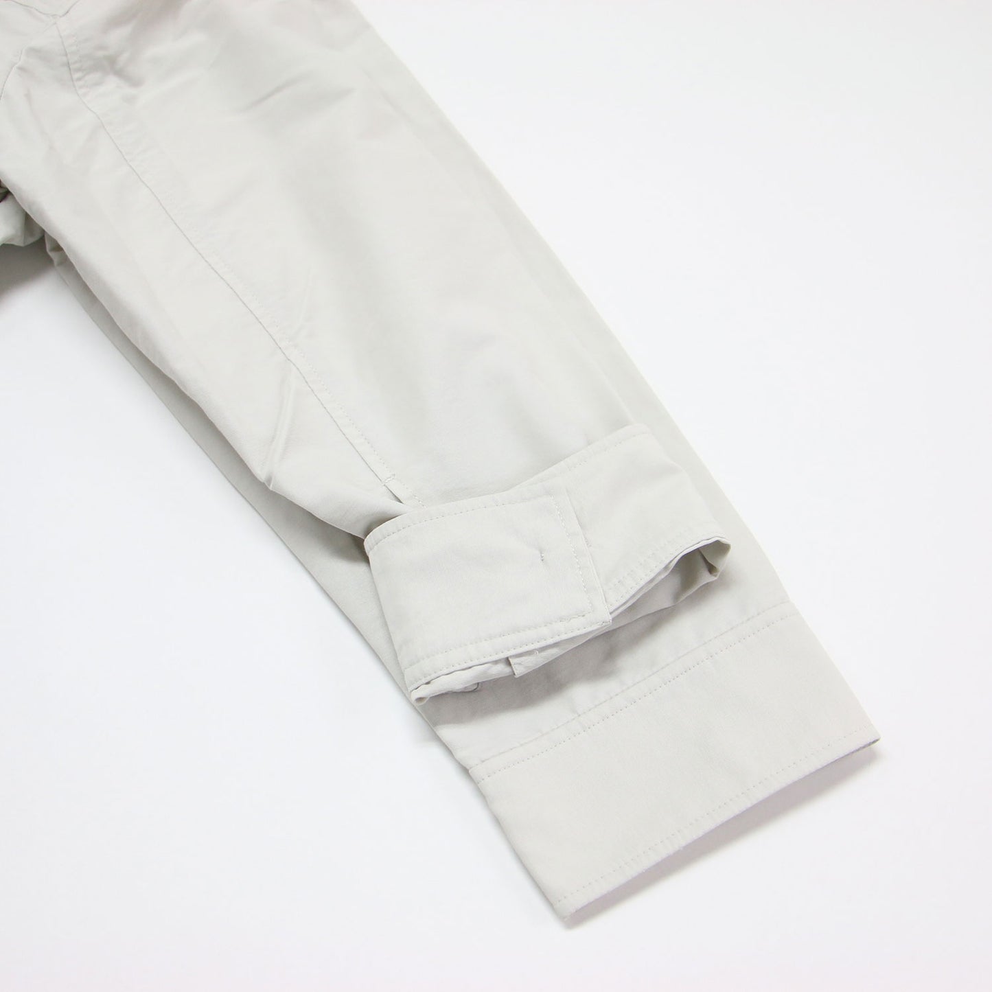 24春夏 ノーカラー クロップド ボクシー ブルゾン / Dover Tanya ジャケット 長袖 グログラン素材 撥水加工