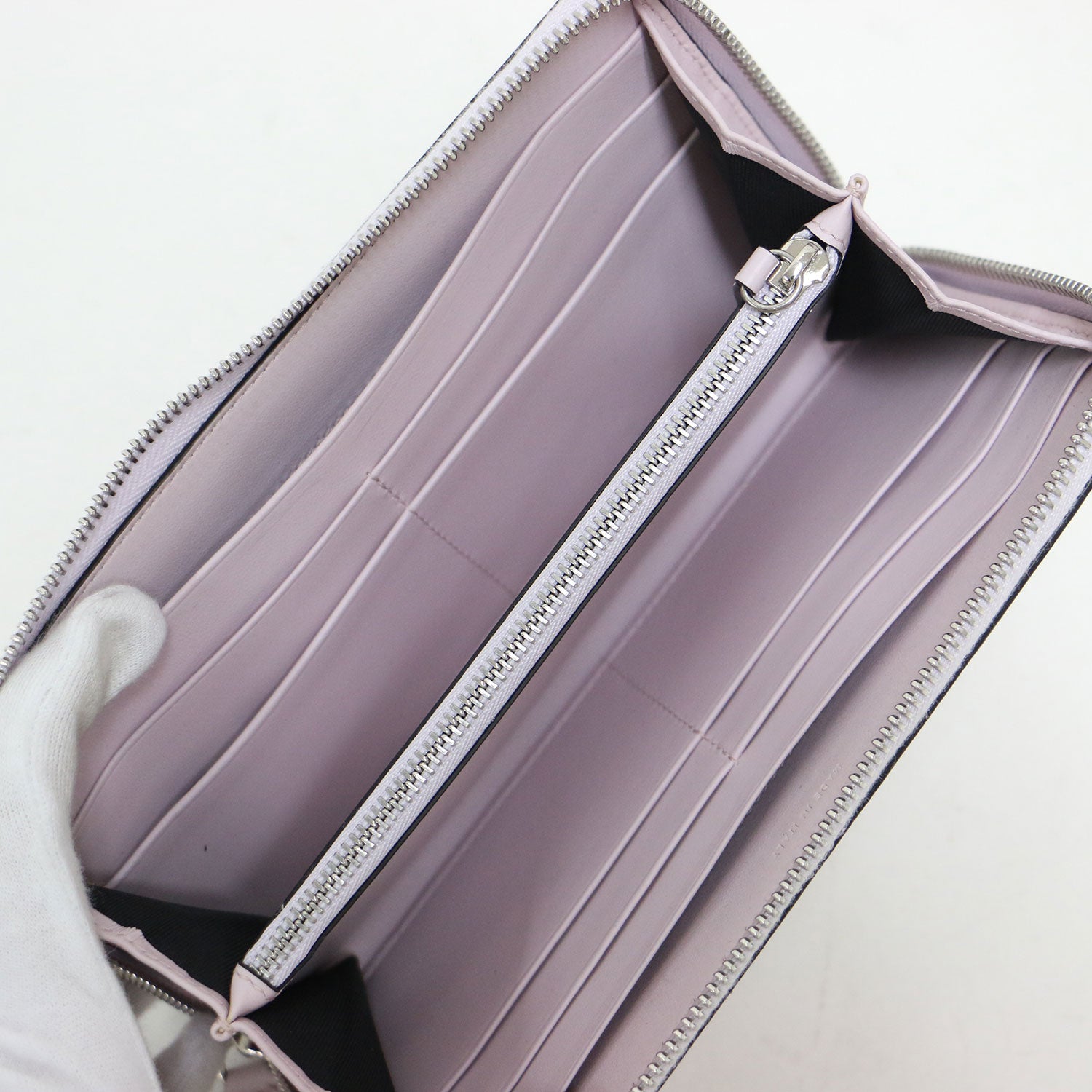 美品 スマイソン 長財布 ロングウォレット スマイソン SMYTHSON 財布 