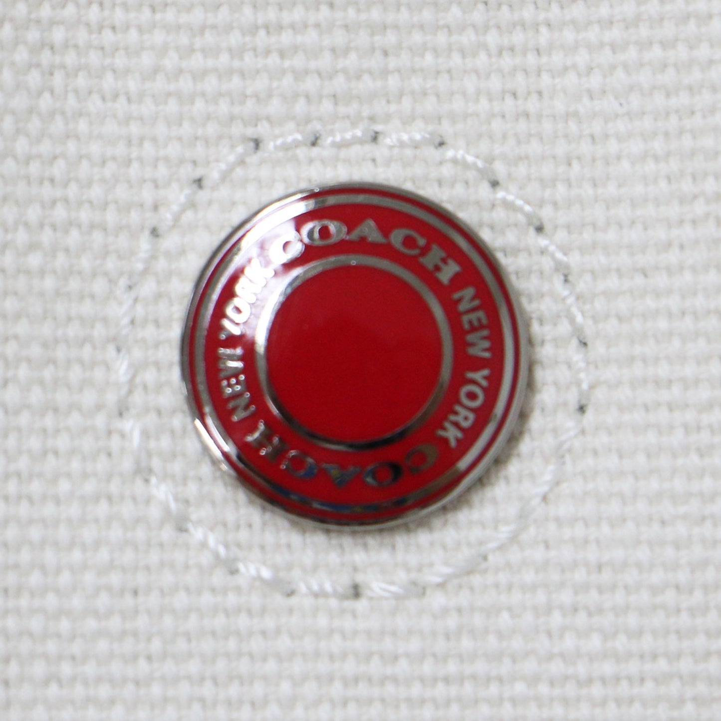 × SAINT JAMES ラージ トートバッグ 23477 / ショルダーバッグ ロゴ ボーダー キャンバス