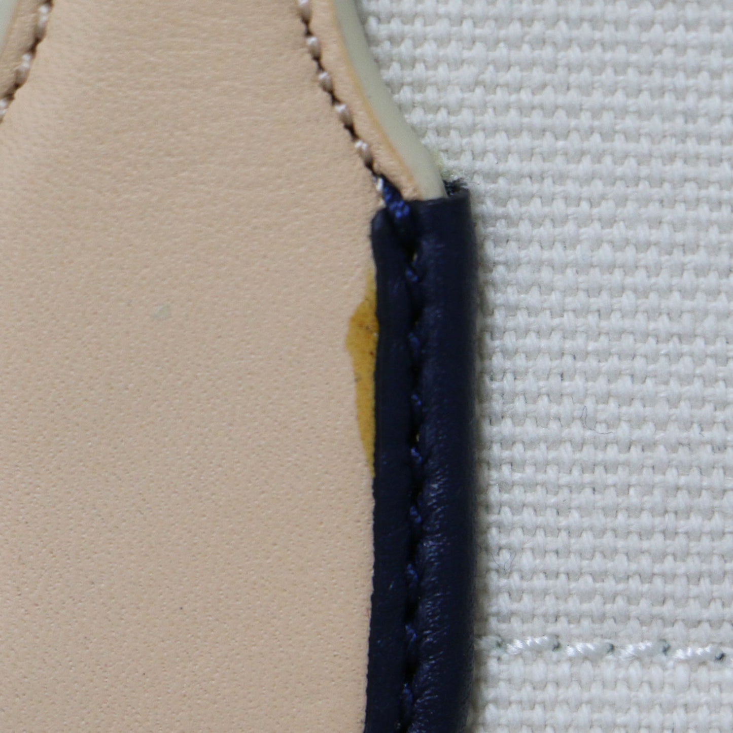 × SAINT JAMES ラージ トートバッグ 23477 / ショルダーバッグ ロゴ ボーダー キャンバス