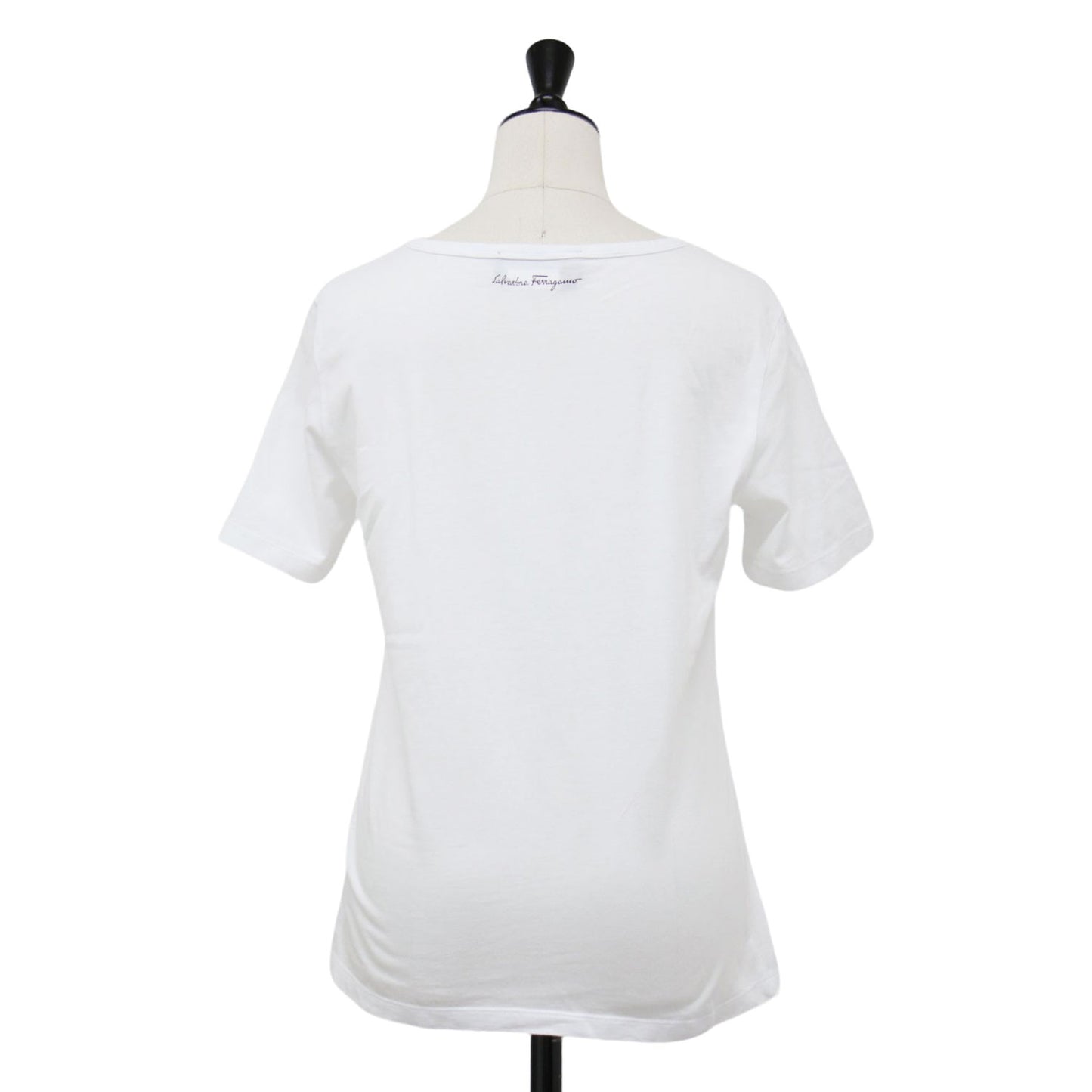 ショートスリーブ アニマル ロゴ Tシャツ / クルーネック 半袖 グラフィック プリント ストレッチ コットン