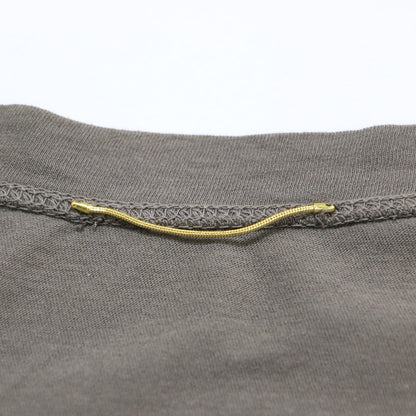 ヘンリーネック ロングスリーブ Tシャツ / Henly Long カットソー 長袖 コットン