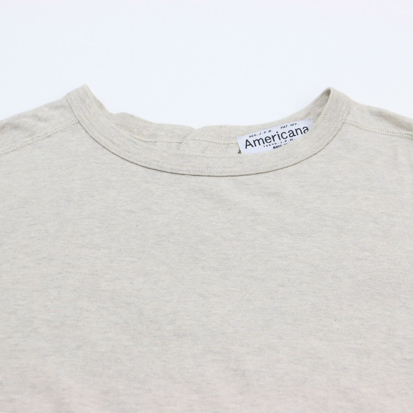 ヘンリー プルオーバー / HENRY Tシャツ カットソー チュニック 半袖 スリット ロゴ コットン
