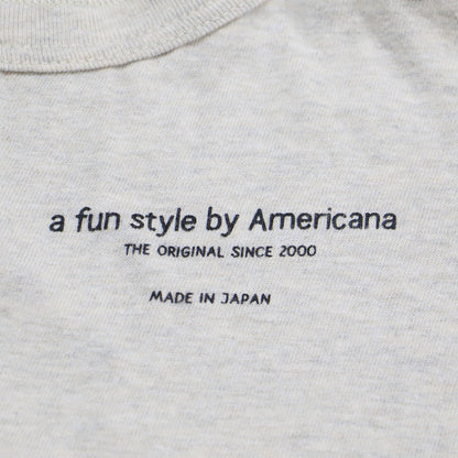 ヘンリー プルオーバー / HENRY Tシャツ カットソー チュニック 半袖 スリット ロゴ コットン