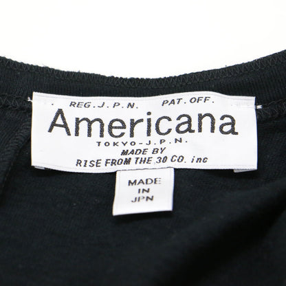 ヘンリー プルオーバー / HENRY Tシャツ カットソー チュニック 半袖 スリット ロゴ コットン