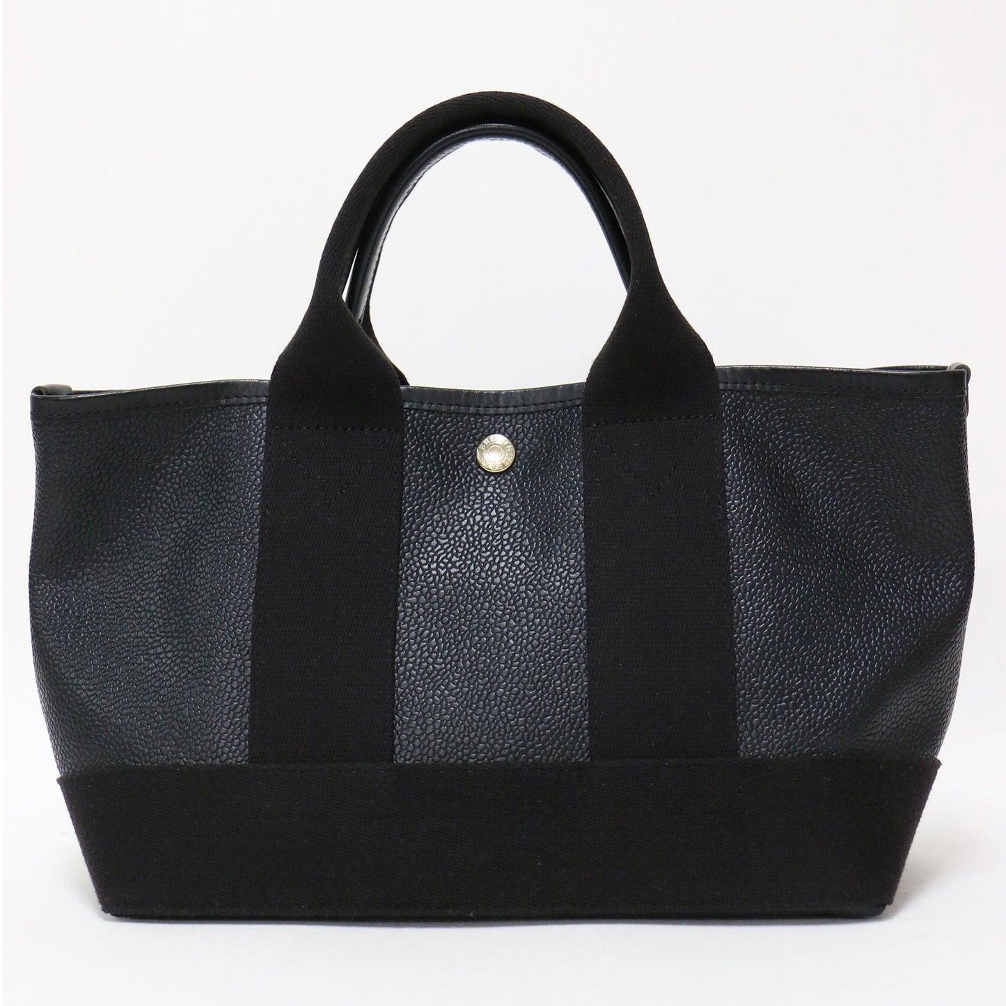 Breath スコッチグレイン ネオレザー ミニ トートバッグ / SCOTCH GRAIN シボ加工 PVC素材