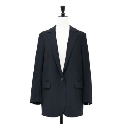 テーラード ジャケット / PRECISION PONTE CASUAL BLAZER LS 1B ボクシーシルエット ストレッチ ナイロンジャージー ウォッシャブル