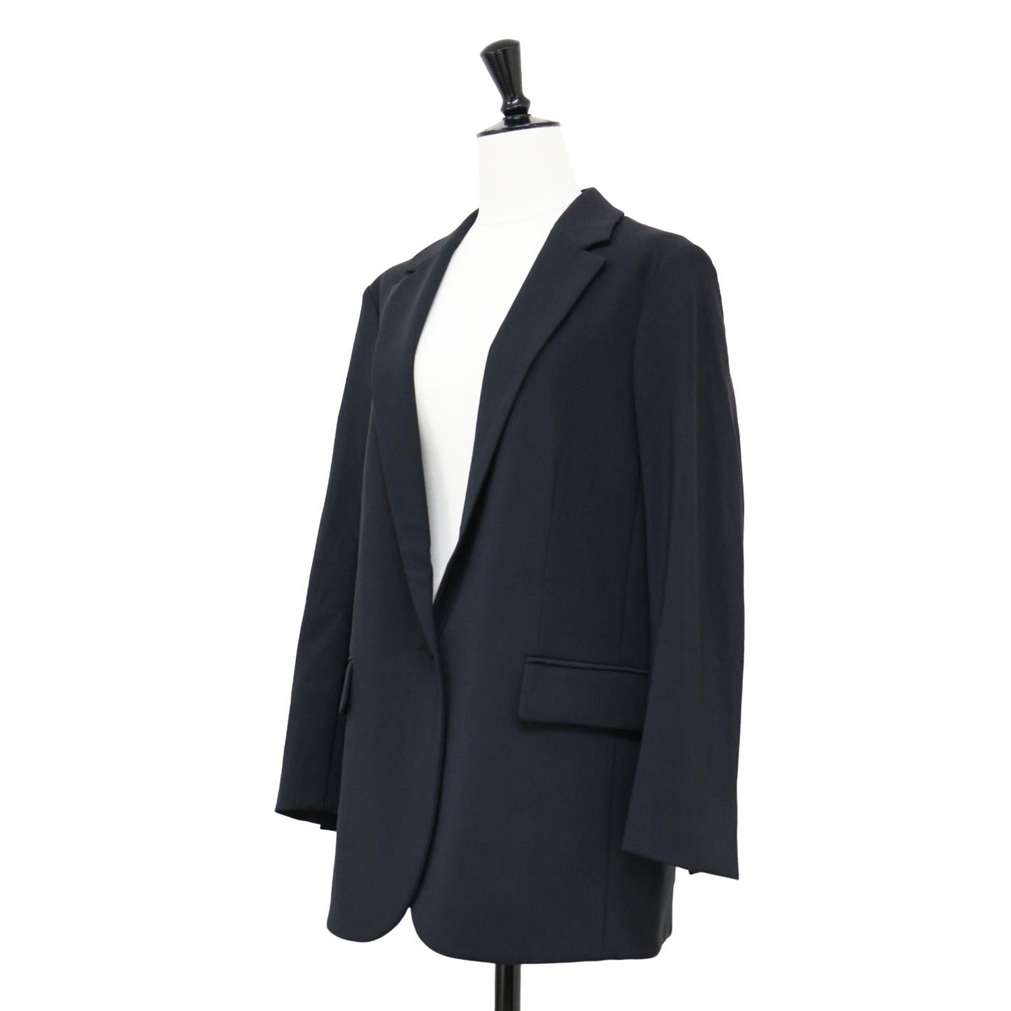 テーラード ジャケット / PRECISION PONTE CASUAL BLAZER LS 1B ボクシーシルエット ストレッチ ナイロンジャージー ウォッシャブル