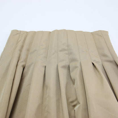 23秋冬 グログラン タック フレアスカート / ロング丈 ハイウエスト Aライン プリーツ