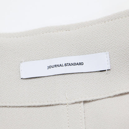 23春夏 クレープ ストレッチ ジレ / ベスト Vネック プルオーバー フレンチスリーブ カットオフ