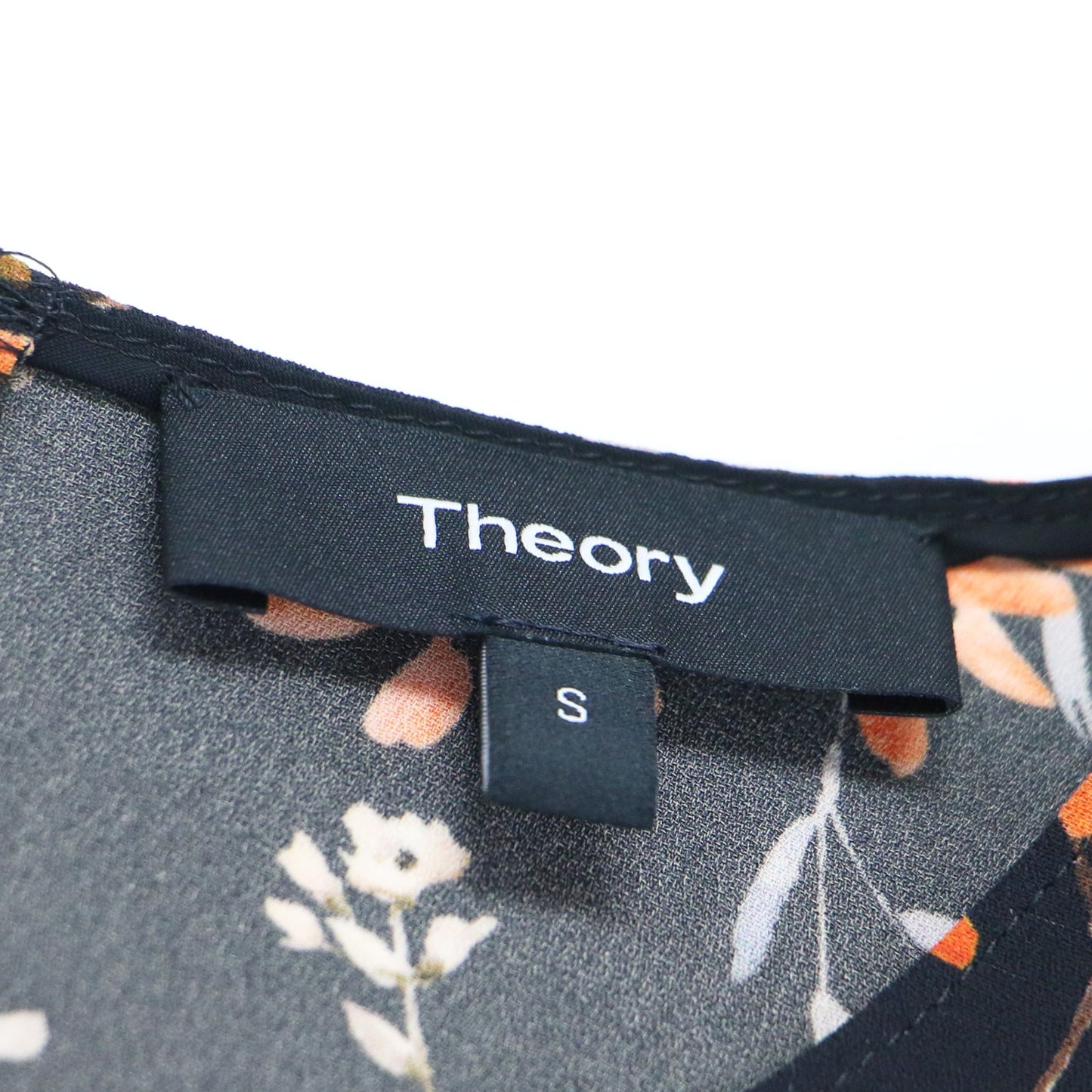 花柄 ノースリーブ ブラウス / プルオーバー クルーネック Aライン フレア 総柄