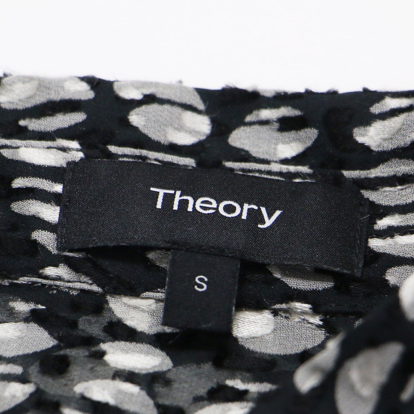 ドット柄 カットジャガード 長袖 シャツ /BROKEN OVAL WEEKENDER J ブラウス レギュラーカラー シアー