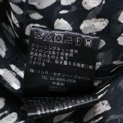 ドット柄 カットジャガード 長袖 シャツ /BROKEN OVAL WEEKENDER J ブラウス レギュラーカラー シアー