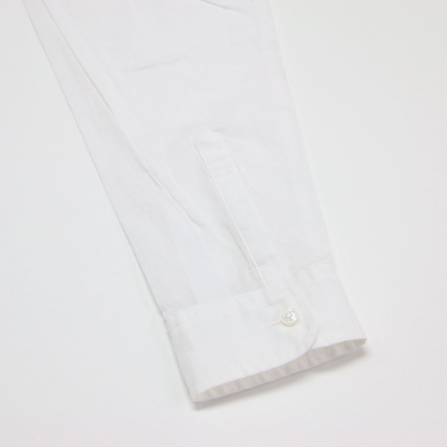 コットン リネン ロングスリーブ シャツ / 長袖 レギュラーカラー タック ドロップショルダー