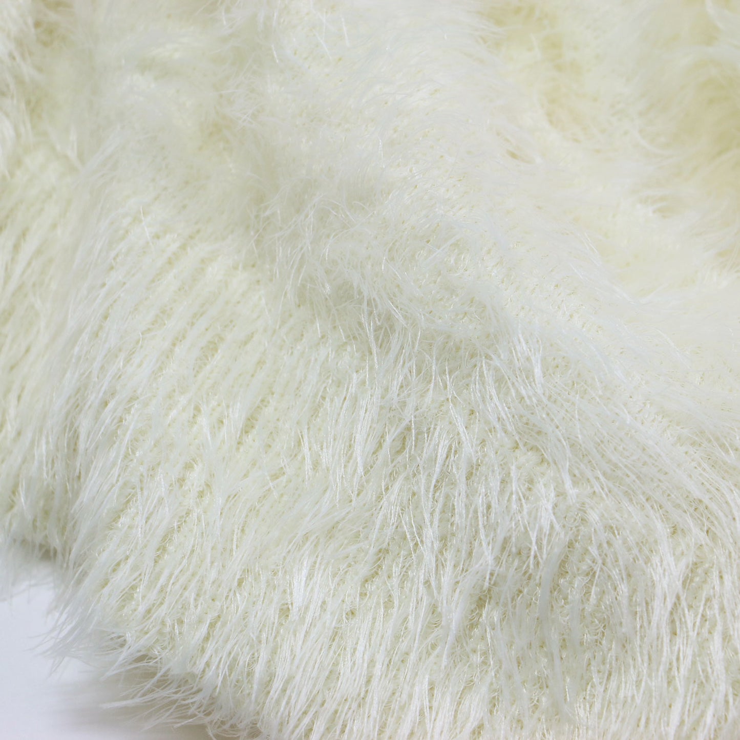 × PUBLUX 24秋冬 フェザー シャギーニット カーディガン / ニット 長袖 Vネック ワイド メタルボタン