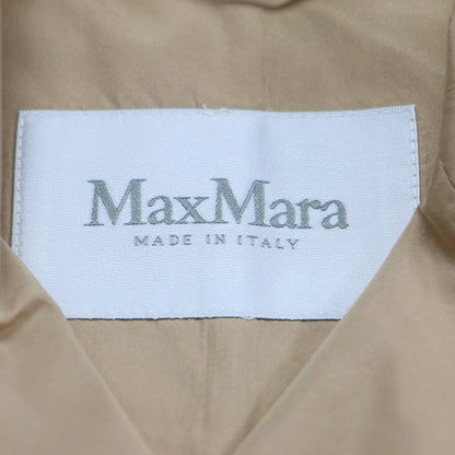 プリーツ フレア トレンチコート / スプリングコート 長袖 マキシ丈 Aライン タック サテン シルク