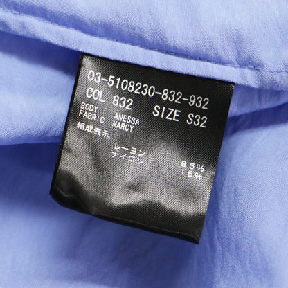 25春夏 ラッフルカラー シャツ / Marcy Anessa Blouse ブラウス フリル ウォッシャブル